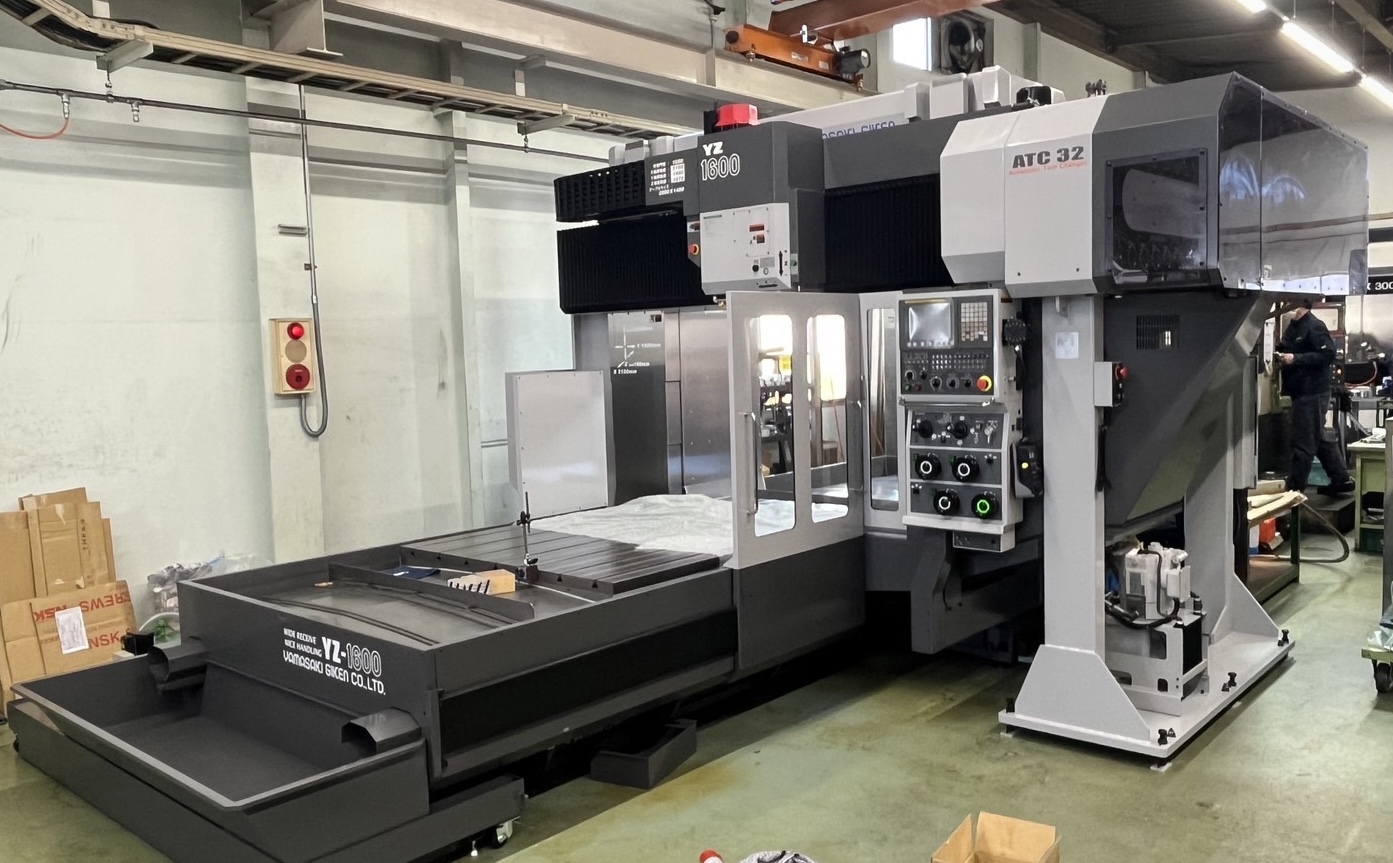 2023年11月 ［第8回］事業再構築補助金申請が採択され、「門型NC